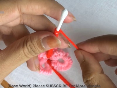 Hand Embroidery amazing Trick 8| Sewing Hack with Cotton bud|super easy embroidery trick