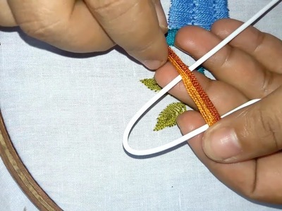 Hand Embroidery amazing Trick| Sewing Hack | flower embroidery trick