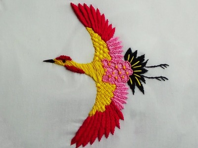 Hand Embroidery: Birds Embroidery