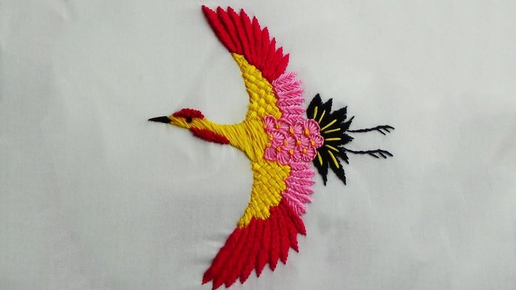 Hand Embroidery: Birds Embroidery