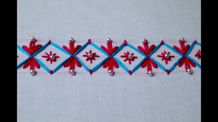 Hand Embroidery - Border Design