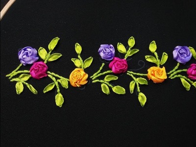 Hand Embroidery - Ribbon Embroidery