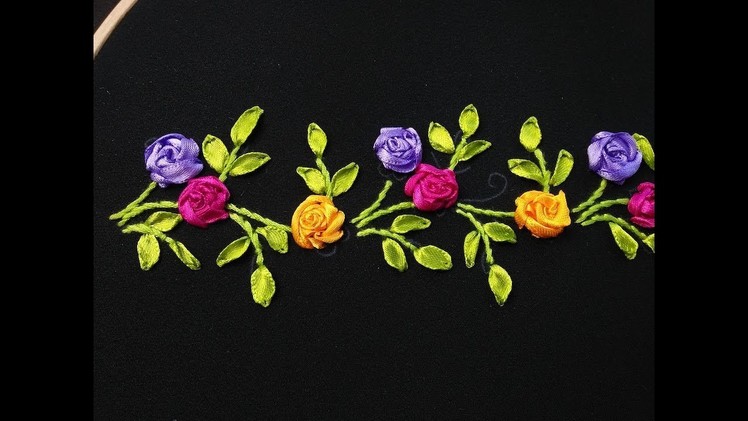 Hand Embroidery - Ribbon Embroidery