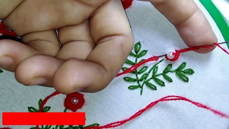 Hand embroidery stitches tutorial for beginners step by step, হাতের কাজ, নকশী কাথা সেলাই, हाथ कढ़ाई