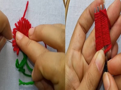 Hand Embroidery Tricks | Amazing Tricks Embroidery.