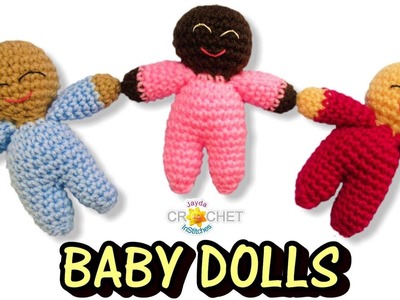 Happy Baby Doll Crochet Pattern & Tutorial