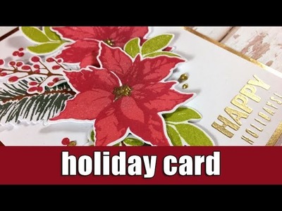 Holiday Card | Altenew September release | Giveaway