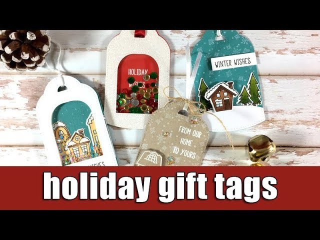 Holiday gift tags | Studio Katia blog hop & giveaway