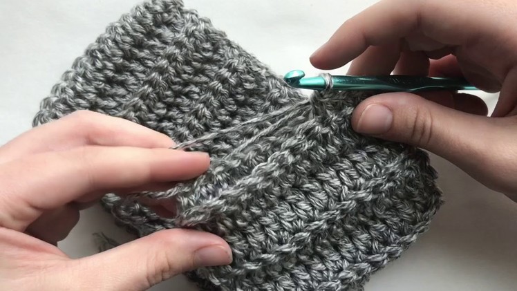 How To Crochet A Beanie - Crochet Beanie Pattern - Cable Beanie Pattern