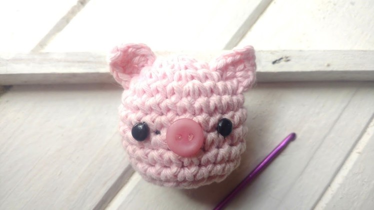 How to crochet a Pig - Pig amigurumi Pattern