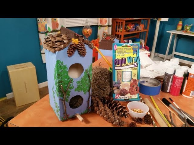 How to Make a Bird Feeder with a Milk Carton