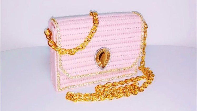 How To Make Macrame Ladies Handbag or Purse | DIY Craft Unique Idea | AsnieLife ❤