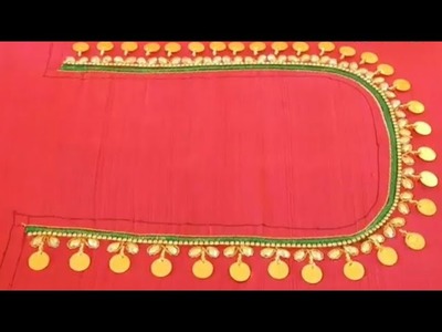 HOW TO STITCH A MAGGAM WORK BLOUSE WITH LAXMI KASU AND PADDED STITCH