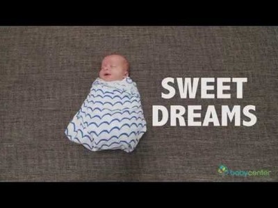 How to swaddle your newborn baby