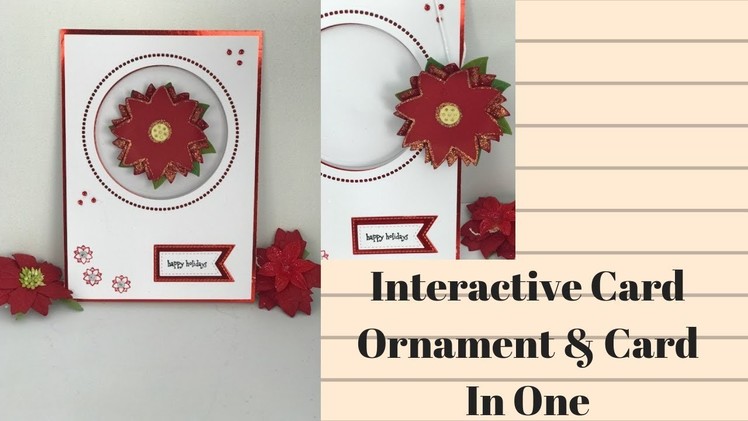 Interactive Card  - Ornament Gift & Card in One