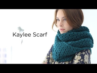 Kaylee Scarf crocheted with Touch of Alpaca™ Bonus Bundle®