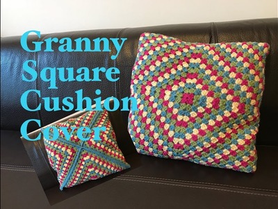 Ophelia Talks about a Granny Square Cushion