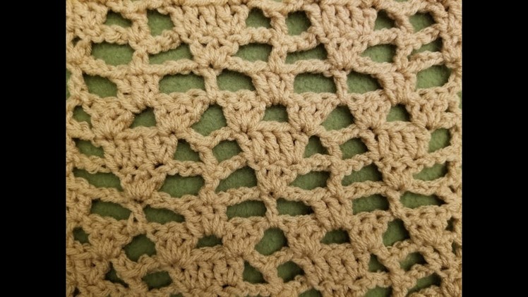 Part 2 - The Arrowhead Lace Stitch Crochet Tutorial!