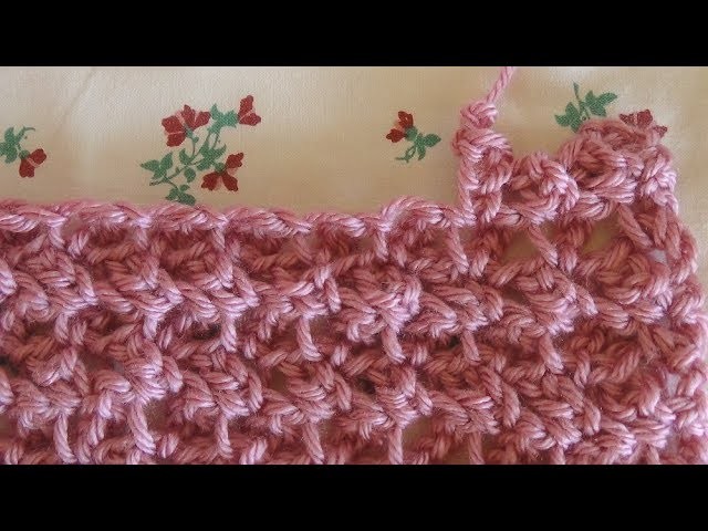 Pink Snuggly Crochet Scarf! The most easy gift  pattern!