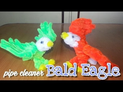Pipe Cleaner Crafts - Bald Eagle