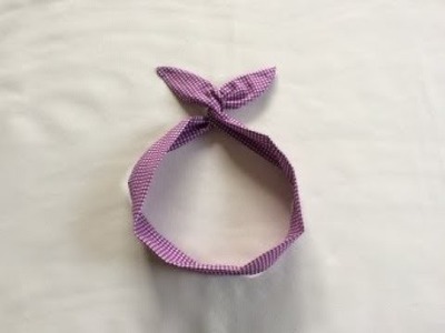 Rockabilly Headband (Wire Headband) DIY