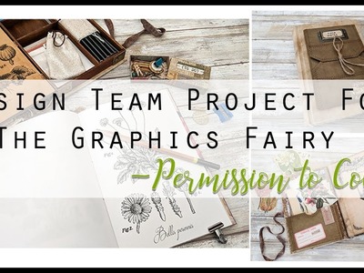 September Design Team Project for The Graphics Fairy - (SOLD) Permission to Color