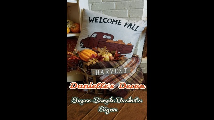 Signs for my Baskets?!? YES PLEASE! A super easy way to bump up your basket decor.