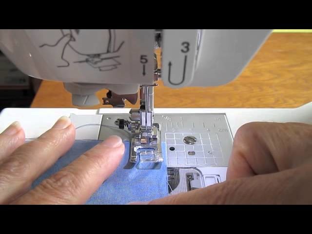 Simply Sew ~ How to Sew a Straight Stitch Seam