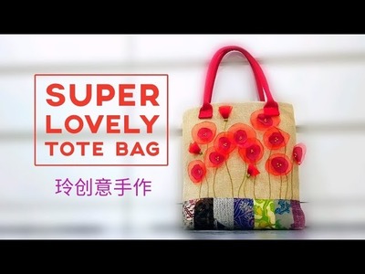 Super Lovely Batik Tote Bag |Reuse old cloth | Diy bag tutorial #HandyMum ❤❤