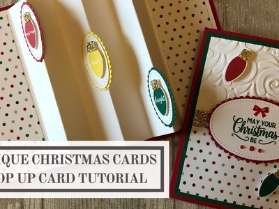 Unique Christmas Cards (Pop Up Card Tutorial)