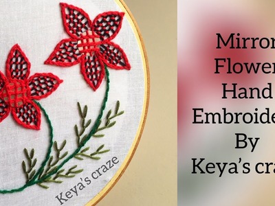 Unique design part 4 | Flower hand embroidery | Hand embroidery 2018