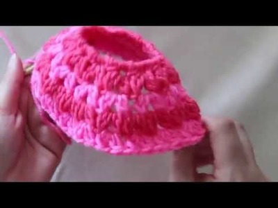 V-Stitch Messy Bun Hat for Kids