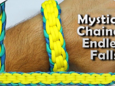World of Paracord How to Make a Paracord Bracelet Mystical Chained Endless Falls Simple Fast & Easy