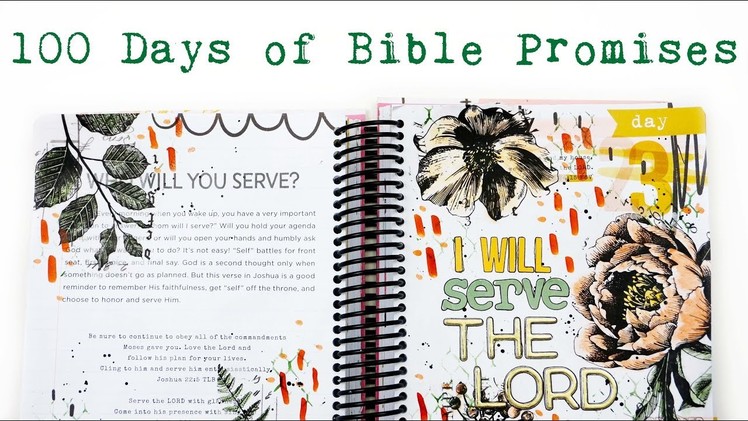 100 Days of Bible Promises | Day 23 | Collage Paper and Markers