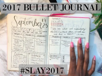 2017 BULLET JOURNAL Setup for College Students | Flipthrough and February Plan with me
