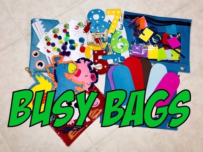 5 EASY TODDLER BUSY BAGS