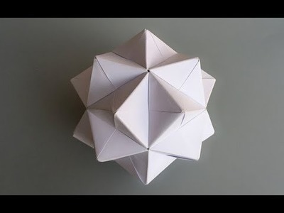 ABC TV | How To Make 3D Origami Ball #4 - Craft Tutorial