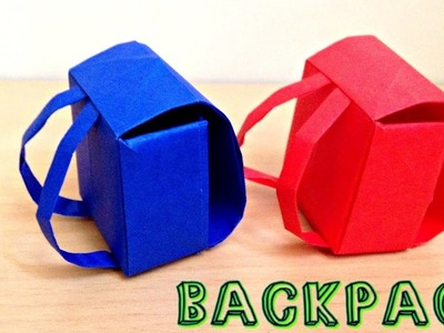 Amazing Origami Backpack. School Bag | Step by Step Making | Tutorial by Origami Arts