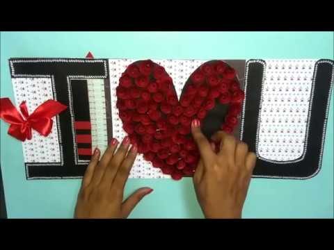 Beautiful Love Greeting card idea for Boyfriend | DIY Love Greeting card | complete tutorial