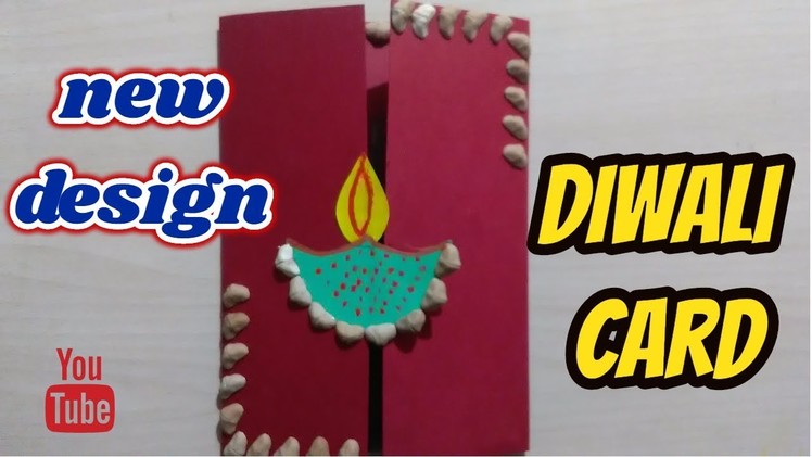 Beautiful Pop Up card for Diwali | diy Diwali card | Complete tutorial-|Hindi|
