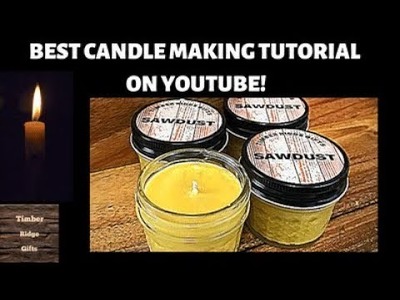 Best Candle Making Tutorial on Youtube! - How To Make Candles At Home
