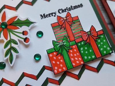 Christmas Gifts Card Idea | Season's Greetings Stamp Set