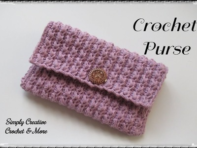 Crochet Simple Purse