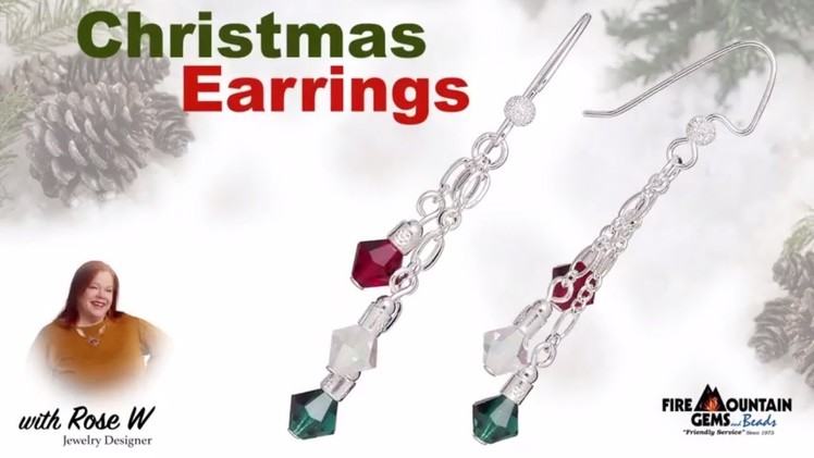 Deck The Halls With Bicones Earrings