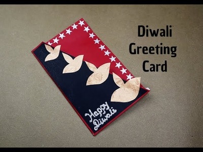 Diwali Card | Handmade Greeting Card for Diwali | Diwali 2018