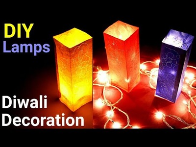 Diwali Decoration Ideas | At home | DIY Lamp |