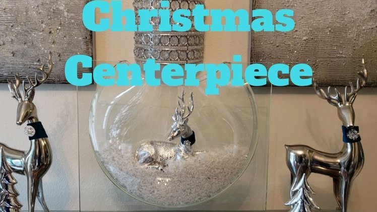 ????????DIY Christmas Centerpiece Challenge featuring Totally Dazzled Brooches & Zgallerie Ellipse Vase