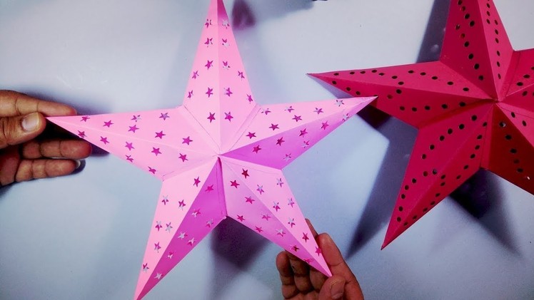 DIY How to make Star Lantern Kandil For Diwali, Christmas & New Year Decoration | Diwali Lantern