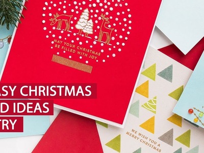 DIY Stamped Christmas Card Ideas to Try!