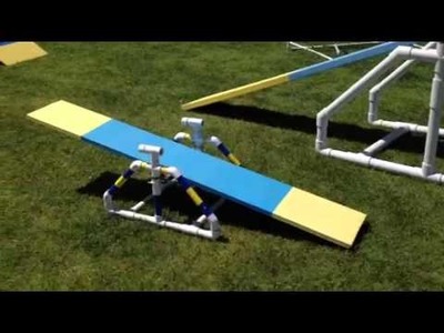 Dog agility equipment by Pet Butlers